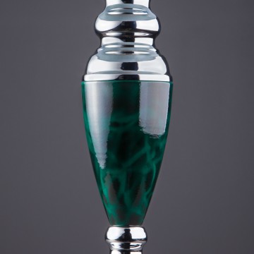Настольная лампа Eurosvet Majorka 008/1T GR (зеленый) (00000019595), 1xE27x60W - миниатюра 2