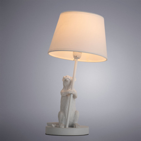 Настольная лампа Arte Lamp Gustav A4420LT-1WH, 1xE14x40W - фото 2