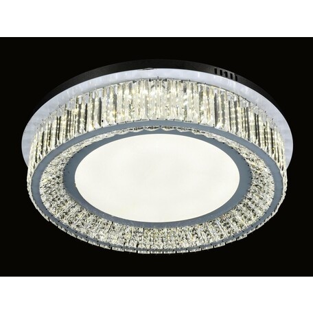 Потолочная светодиодная люстра Lumina Deco Cozza DDC 6966-500, LED 92W, прозрачный, хрусталь - миниатюра 1