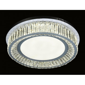 Потолочная светодиодная люстра Lumina Deco Cozza DDC 6966-600, LED 92W, прозрачный, хрусталь - миниатюра 2