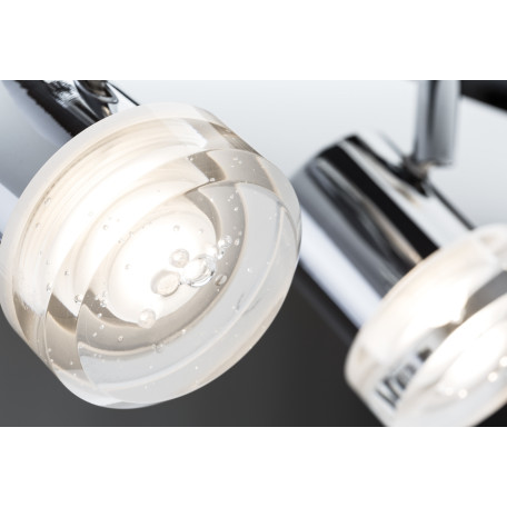 Потолочный светодиодный светильник с регулировкой направления света Paulmann Bubbles 60374, LED 10W - миниатюра 3