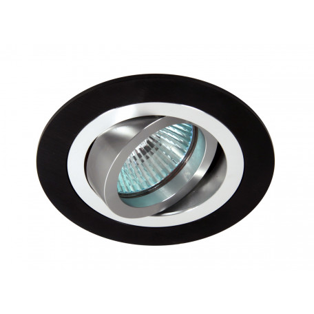Встраиваемый светильник Donolux A1521-Alu/Black, 1xGU5.3x50W