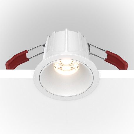 Встраиваемый светодиодный светильник Maytoni Alfa LED DL043-01-10W3K-D-RD-W, LED 10W 3000K 500lm CRI90