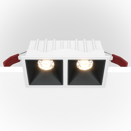 Встраиваемый светодиодный светильник Maytoni Alfa LED DL043-02-10W3K-D-SQ-WB, LED 20W 3000K 900lm CRI90 - миниатюра 2