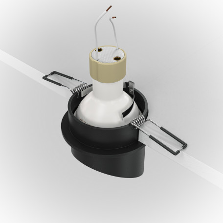 Встраиваемый светильник Maytoni Lipari DL044-01-GU10-B, 1xGU10x35W - миниатюра 3
