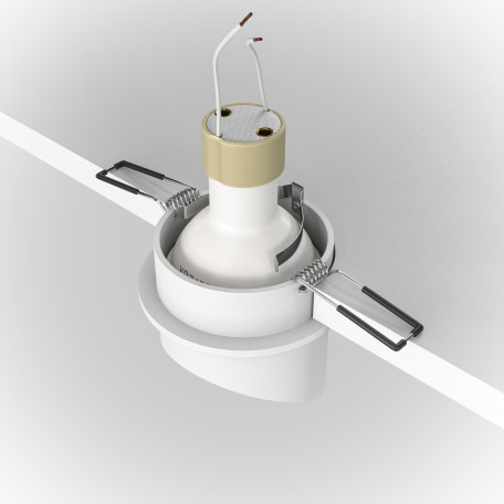 Встраиваемый светильник Maytoni Lipari DL044-01-GU10-W, 1xGU10x35W - миниатюра 3