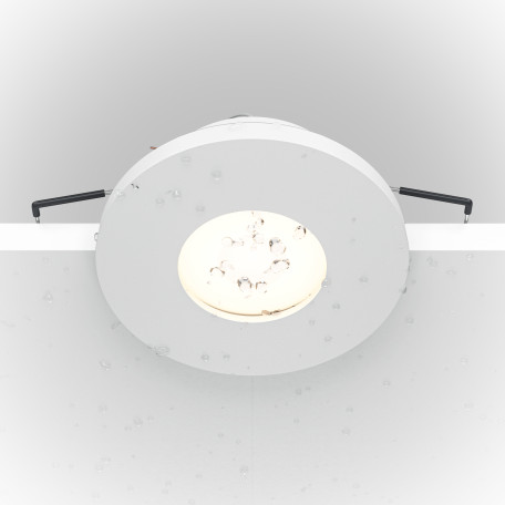 Встраиваемый светильник Maytoni Stark DL083-01-GU10-RD-W, IP65, 1xGU10x50W - миниатюра 2