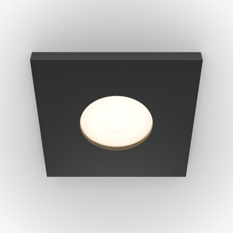 Встраиваемый светильник Maytoni Stark DL083-01-GU10-SQ-B, IP65, 1xGU10x50W - миниатюра 3