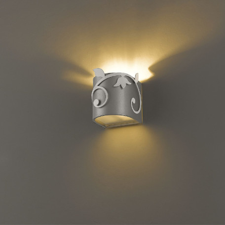 Настенный светильник Favourite Florina 1464-1W SALE, 1xG9x40W, серебро, металл