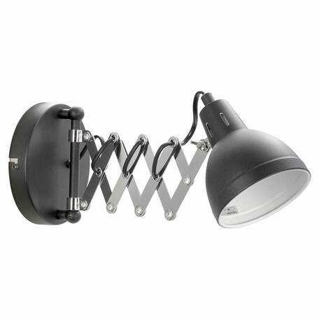 Настенный светильник с регулировкой направления света Lussole Loft Koyukuk LSP-8049V, IP21, 1xE14x40W - миниатюра 1