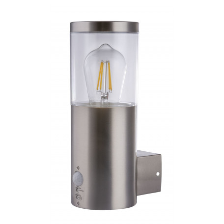 Настенный светильник Globo Lalli 34019S, IP44, 1xE27x60W, никель, прозрачный, металл, пластик - миниатюра 2