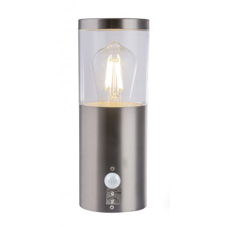 Настенный светильник Globo Lalli 34019S, IP44, 1xE27x60W, никель, прозрачный, металл, пластик - миниатюра 5