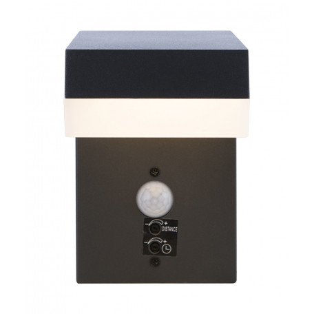 Настенный светодиодный светильник Globo Oskari 34186WS, IP44, LED 9,5W, темно-серый, белый, металл, пластик - миниатюра 5