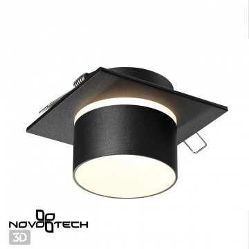 Встраиваемый светильник Novotech Lirio 370717, 1xGU10x9W - миниатюра 2