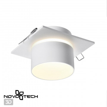 Встраиваемый светильник Novotech Lirio 370718, 1xGU10x9W - миниатюра 2