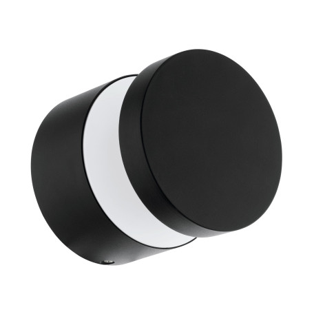 Настенный светодиодный светильник Eglo Melzo 97303, IP44, LED 11W 3000K 950lm, черный, металл с пластиком, пластик