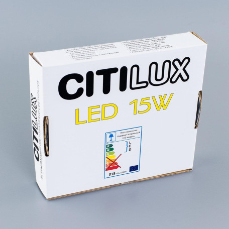 Светодиодная панель Citilux Омега CLD50K150, LED 15W 3000K 1200lm - миниатюра 6