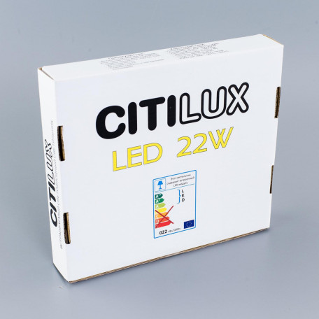 Светодиодная панель Citilux Омега CLD50K222, LED 22W 3000K 1760lm - фото 5