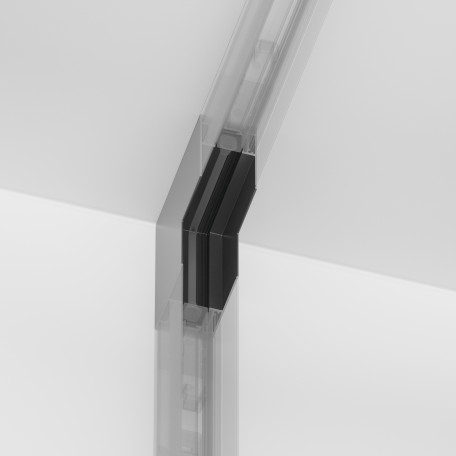 L-образный внутренний соединитель для треков (потолок-стена, стена-стена внутри) Maytoni Accessories for tracks Gravity TRX010ICL-21B - миниатюра 3