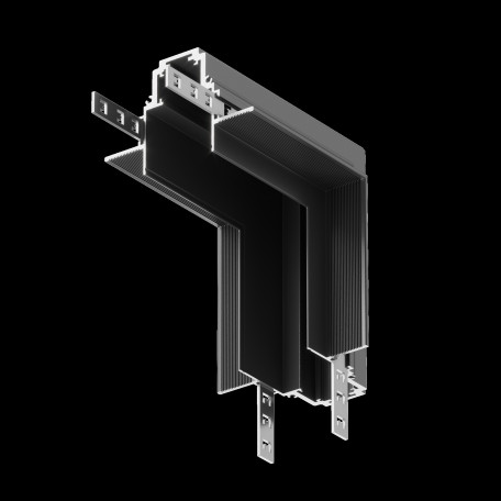 L-образный внутренний соединитель для треков (потолок-стена, стена-стена внутри) Maytoni Accessories for tracks Gravity TRX010ICL-22B - миниатюра 6
