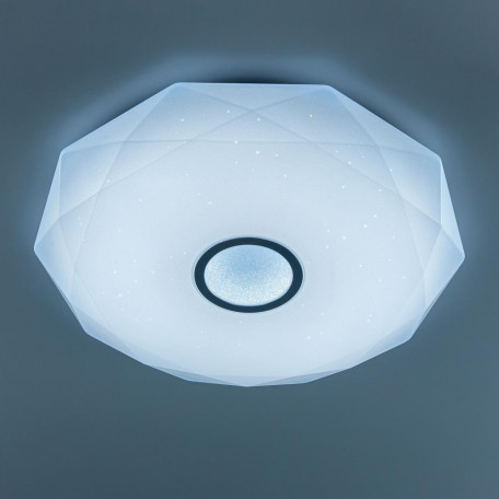 Потолочный светодиодный светильник с пультом ДУ Citilux Диамант Смарт CL713A100G, LED 100W 3000-5500K + RGB - миниатюра 11