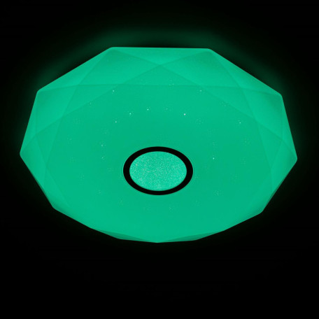 Потолочный светодиодный светильник с пультом ДУ Citilux Диамант Смарт CL713A100G, LED 100W 3000-5500K + RGB - миниатюра 13