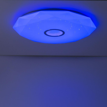 Потолочный светодиодный светильник с пультом ДУ Citilux Диамант Смарт CL713A100G, LED 100W 3000-5500K + RGB - миниатюра 5