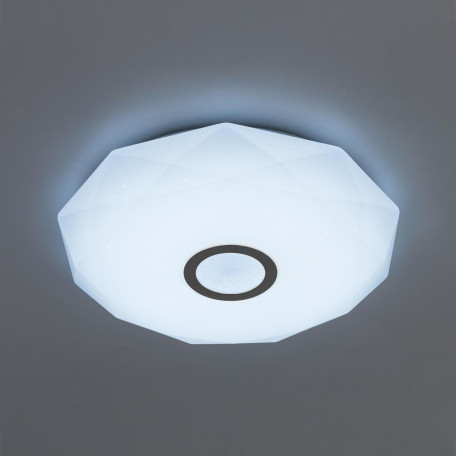 Потолочный светодиодный светильник с пультом ДУ Citilux Диамант Смарт CL713A40G, LED 45W 3000-5500K + RGB 3800lm - миниатюра 4