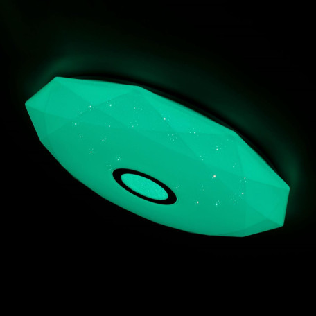 Потолочный светодиодный светильник с пультом ДУ Citilux Диамант Смарт CL713A60G, LED 65W 3000-5500K + RGB 5600lm - миниатюра 13