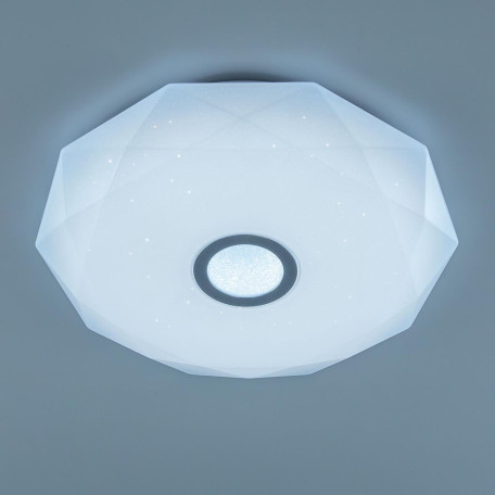 Потолочный светодиодный светильник с пультом ДУ Citilux Диамант Смарт CL713A60G, LED 65W 3000-5500K + RGB 5600lm - миниатюра 8