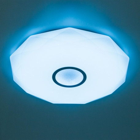 Потолочный светодиодный светильник с пультом ДУ Citilux Диамант Смарт CL713A80G, LED 85W 3000-5500K + RGB 8000lm - миниатюра 4