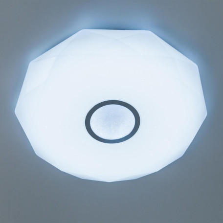 Потолочный светодиодный светильник с пультом ДУ Citilux Диамант Смарт CL713A80G, LED 85W 3000-5500K + RGB 8000lm - миниатюра 8