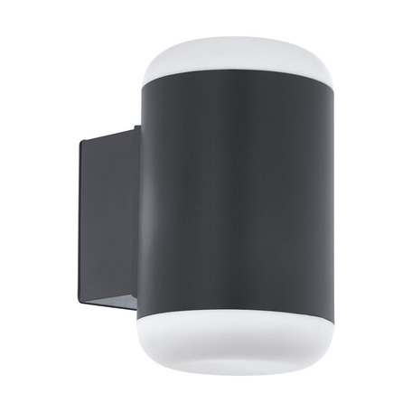 Настенный светильник Eglo Merlito 97844, IP44, 1xE27x10W, серый, металл