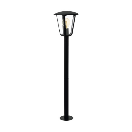 Садово-парковый светильник Eglo Monreale 98123, IP44, 1xE27x60W, черный, прозрачный, металл, металл с пластиком