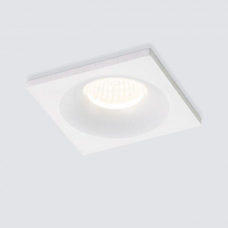 Встраиваемый светодиодный светильник Elektrostandard Plain S 15271/LED a056026, LED 3W 4200K 240lm CRI>80 - миниатюра 1