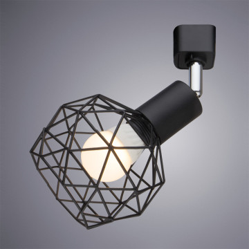 Светильник Arte Lamp Instyle Sospiro A6141PL-1BK, 1xE14x40W, черный, металл - фото 2