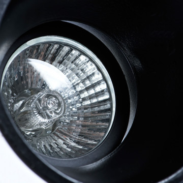 Встраиваемый светильник Arte Lamp Instyle Taurus A6663PL-1BK, 1xGU10x50W, белый, черно-белый, металл - фото 4