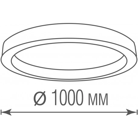 Схема с размерами Donolux DL1000C90NW White