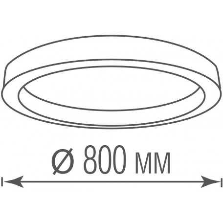 Схема с размерами Donolux DL800C72WW White