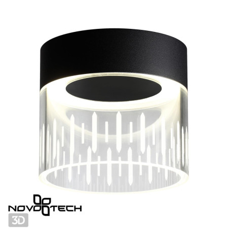 Потолочный светодиодный светильник Novotech Aura 359002, LED 10W 4000K 800lm