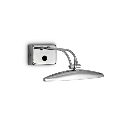 Настенный светильник для подсветки картин Ideal Lux MIRROR-20 AP2 CROMO 017334, 2xG9x40W, хром, металл