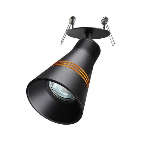 Встраиваемый светильник с регулировкой направления света Novotech SPOT 370855, 1xGU10x9W - миниатюра 1