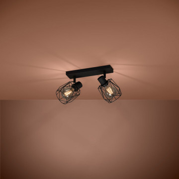 Потолочный светильник с регулировкой направления света Eglo Tossino 390043, 2xE27x40W - миниатюра 2