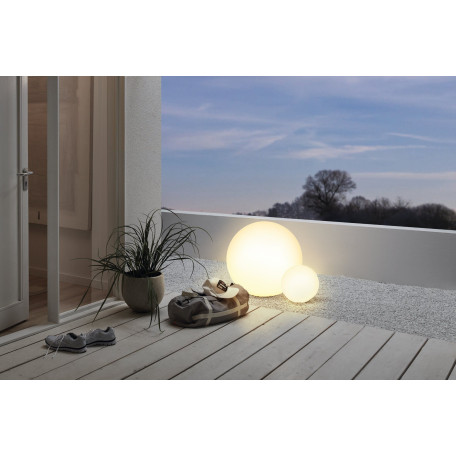 Садовый светильник Eglo Monterolo 98101, IP65, 1xE27x40W, белый, пластик - миниатюра 2