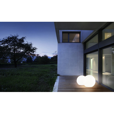 Садовый светильник Eglo Monterolo 98102, IP65, 1xE27x40W, белый, пластик - миниатюра 4