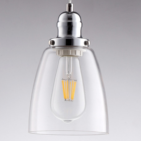 Подвесной светильник Arte Lamp Trento A9387SP-1CC, 1xE27x40W - миниатюра 3