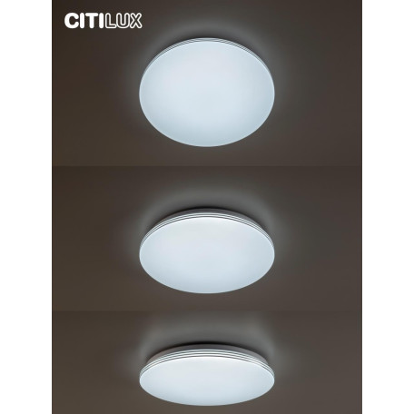 Потолочный светодиодный светильник с пультом ДУ Citilux Симпла CL714330G, LED 33W 3000-5500K + RGB 2700lm - миниатюра 7