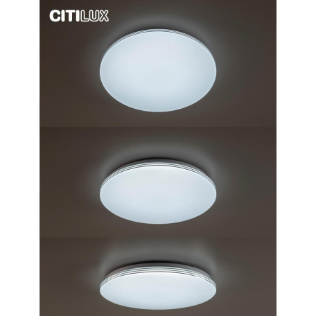 Потолочный светодиодный светильник с пультом ДУ Citilux Симпла CL714480G, LED 48W 3000-5500K + RGB 4100lm - миниатюра 7