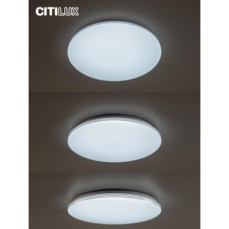 Потолочный светодиодный светильник с пультом ДУ Citilux Симпла CL714680G, LED 68W 3000-5500K + RGB 5800lm - миниатюра 7