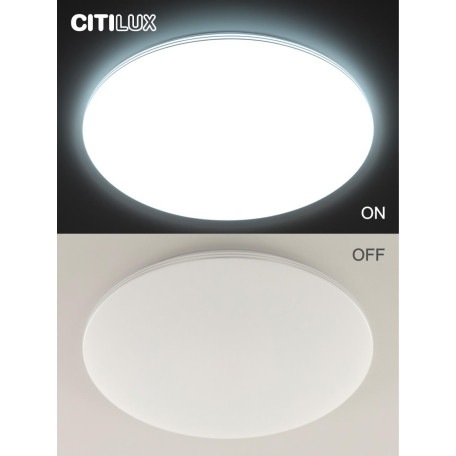Потолочный светодиодный светильник с пультом ДУ Citilux Симпла CL714900G, LED 90W 3000-5500K + RGB 7700lm - миниатюра 13